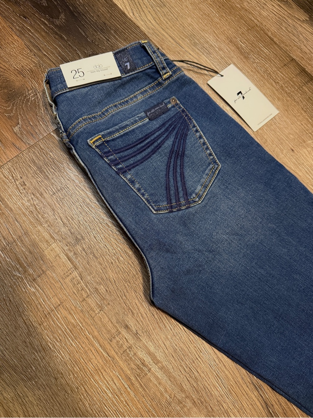 NWT 7 For All Mankind Dojo Jeans 7FAMK - Picture 4 of 6